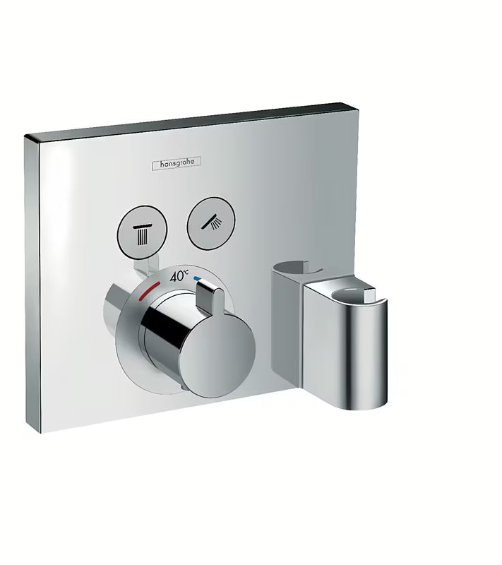 Hansgrohe showerselect podometna termostatska armatura za tuš v krom izvedbi