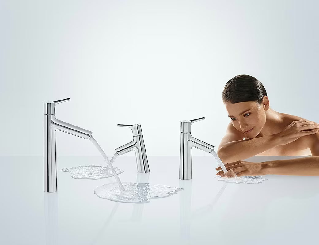 Hansgrohe Talis S visoka enoročna armatura za umivalnik v krom izvedbi brez odtoka