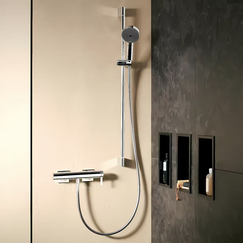 Hansgrohe Tecturis E enoročna stenska armatura za tuš u krom izvedbi