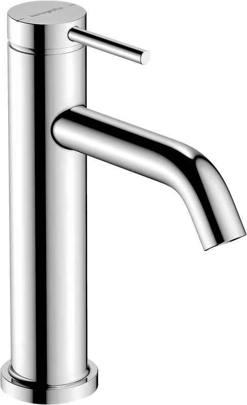 Kromirana enoročna armatura za umivalnik Hansgrohe Tecturis S 110 z varčno tehnologijo EcoSmart+