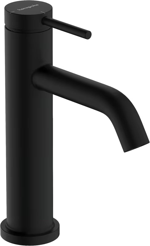 Mat črna enoročna armatura za umivalnik Hansgrohe Tecturis S 110 za umivalnik CoolStart
