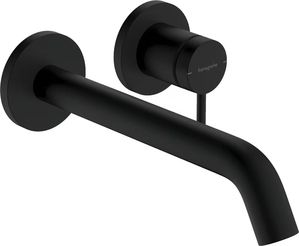 Hansgrohe Tecturis S podometna armatura za umivalnik u mat crnoj izvedbi pro za zidnu montažu