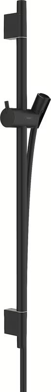 Tuš palica Hansgrohe Unica S Puro 65 cm v mat črni izvedbi s tuš cevjo 1,60 m