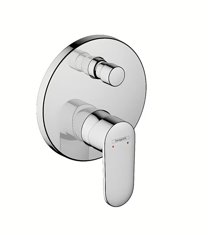 Hansgrohe Vernis Blend podometna armatura za kad v krom izvedbi z ročnim upravljanjem