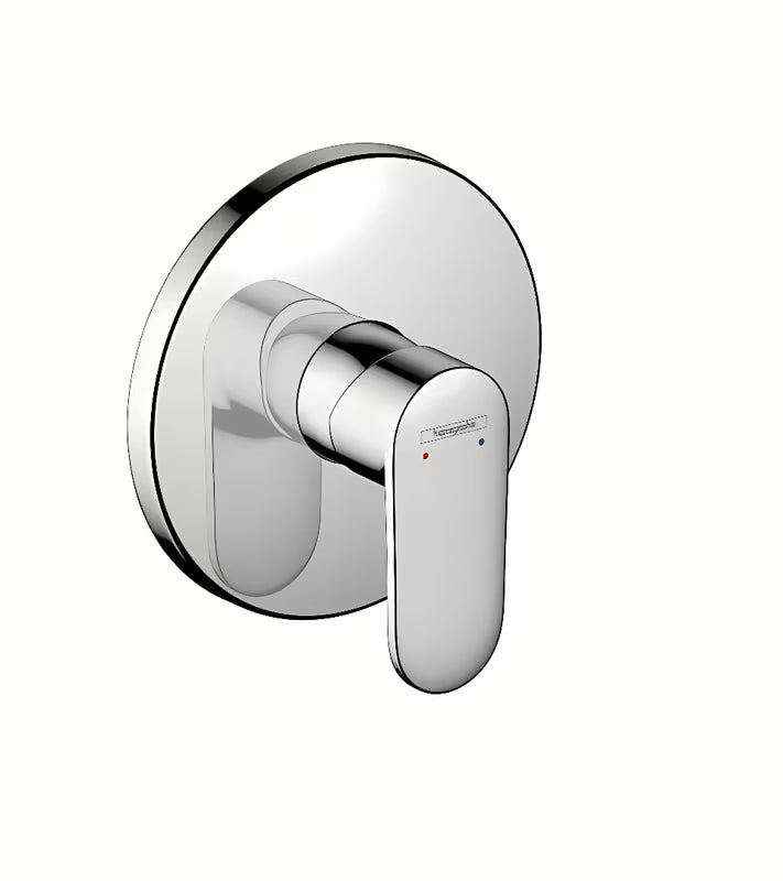 Podometna armatura za tuš Hansgrohe Vernis Blend v krom izvedbi z ročnim upravljanjem