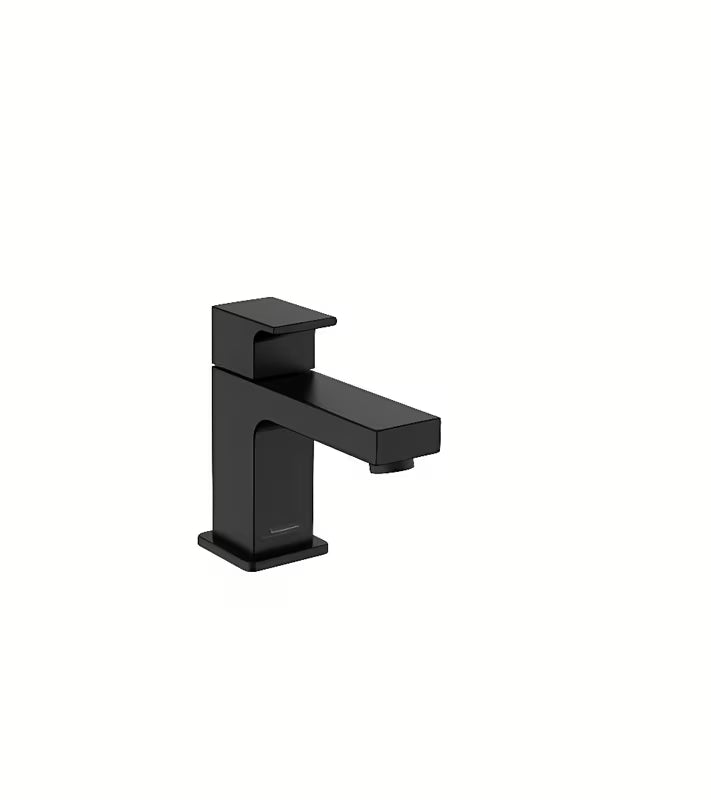 Hansgrohe Vernis Shape 70 ventil za umivalnik samo pro za hladno vodo v mat črni izvedbi