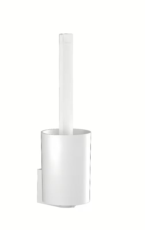 Hansgrohe wallstoris WC ščetka z držalom v mat beli barvi pro montaža z lepljenjem ali vijaki