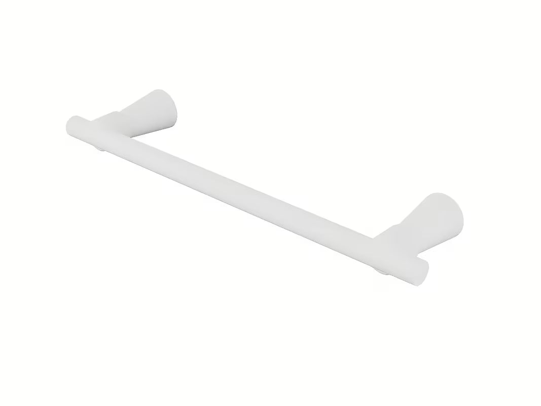 Bijeli mat obešalnik držač za ručnike pro električni sušač Hopa Escada 43x5 cm