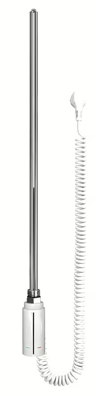 Bijela električna grelna palica Hopa Hot s dodirnim timerom i spiralnim kabelom za utičnicu.