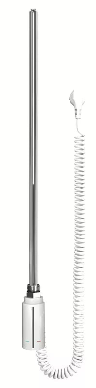 Bijela električna grelna palica Hopa Hot s dodirnim timerom i spiralnim kabelom za utičnicu.