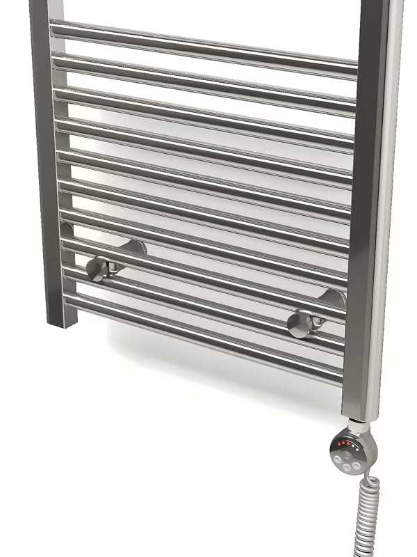 Kromirana grelna palica House Level Meg z močjo 600 W pro za regulacijo temperature radiatorja