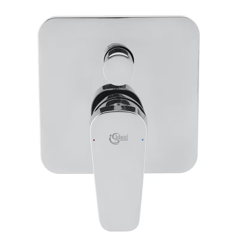 Podometna armatura za tuš Ideal Standard Esla u krom izvedbi s preklopnikom