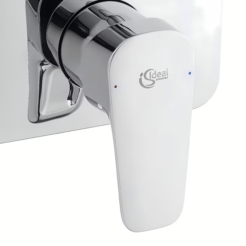 Podometna armatura za tuš Ideal Standard Esla u krom izvedbi s preklopnikom