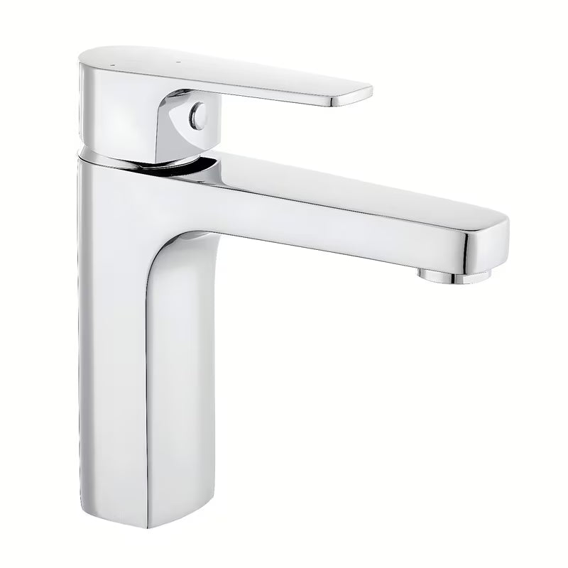 Kromirana armatura za umivalnik Ideal Standard Esla s tehnologijom ColdStart i sjajnom izdržljivom površinom.