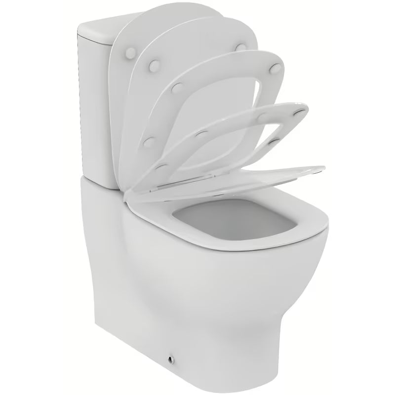 Ideal Standard Tesi WC monoblok v beli barvi brez kotlička in brez WC deske
