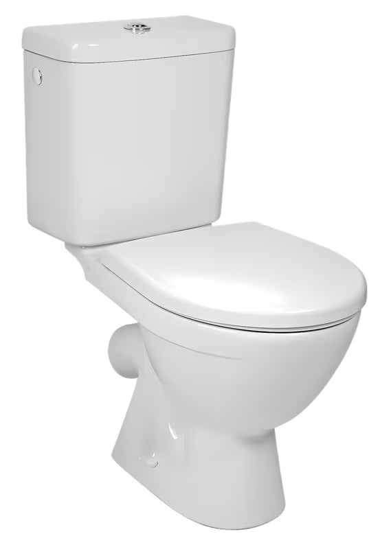 WC monoblok Jika Lyra Plus v beli barvi z globokim izpiranjem in kotličkom DualFlush