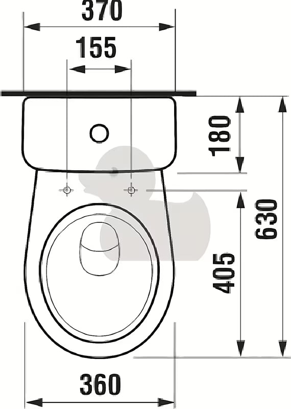 Bel WC monoblok Jika Lyra Plus z globokim splakovanjem in kotličkom DualFlush.