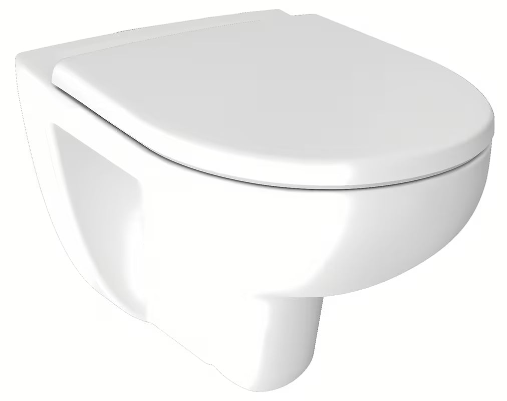 Viseča WC Školjka Jika Lyra Plus brez splakovalnega kroga v beli barvi pro moderno kopalnico