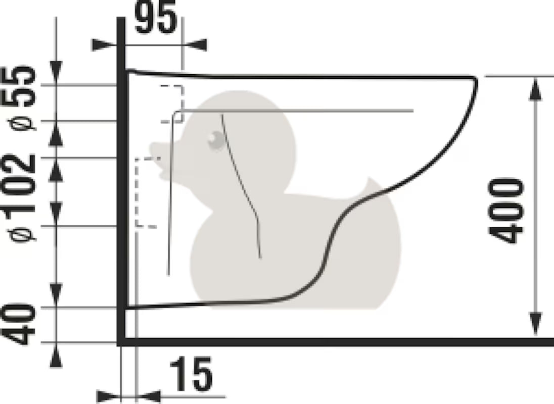 Bijeli viseča WC školjka Jika Lyra Plus s otvorenim ispiralnim rubom i glatkom keramičkom površinom.