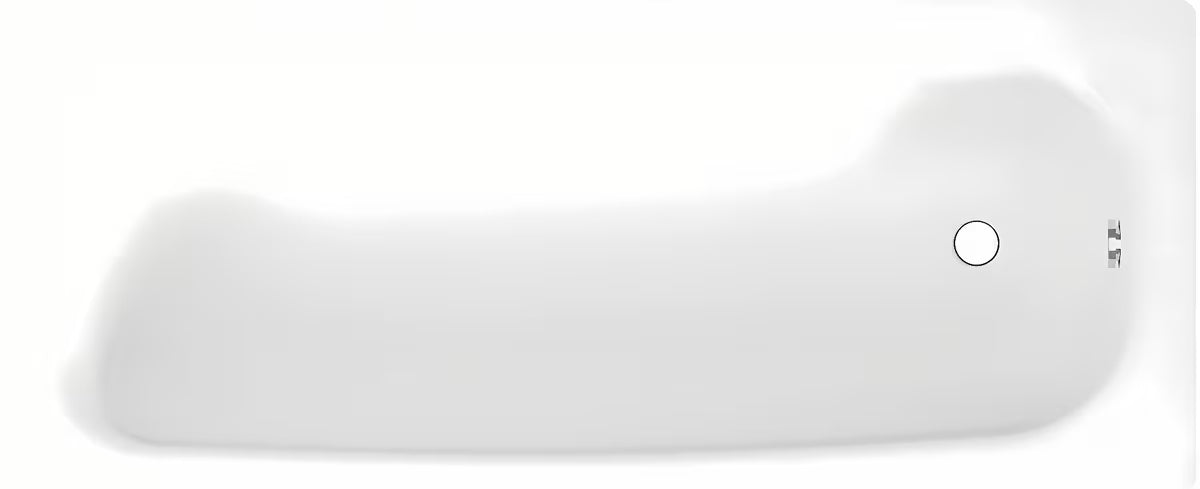 Pravokotna kad Jika Tanza Plus 160x70 cm od emajliranog čelika u univerzalnoj lijevoj i desnoj izvedbi.