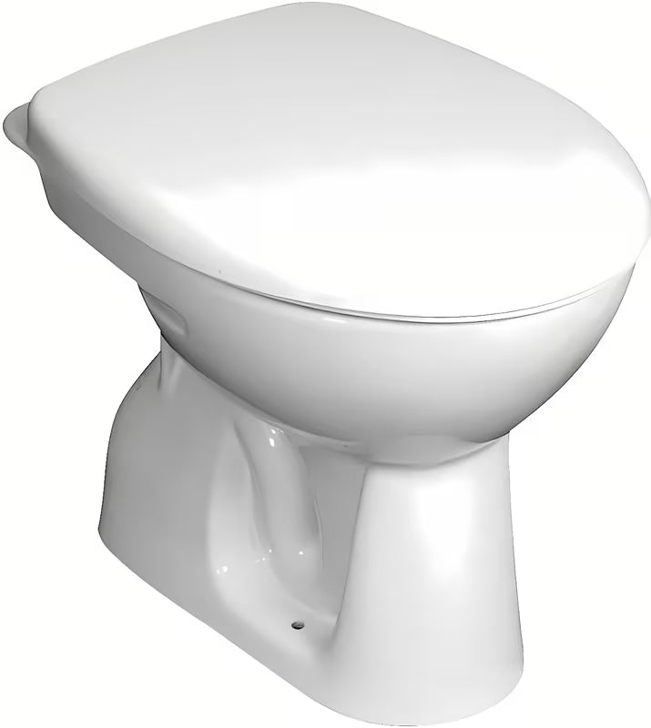 Stoječa WC Školjka Jika Zeta u bijeloj boji bez vodokotlića s dubokim ispiranjem