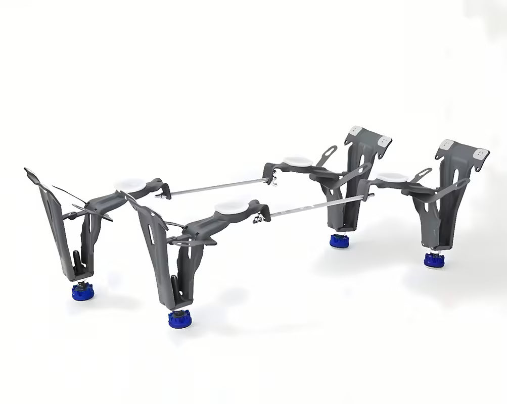 Univerzalne po višini nastavljive nogice pod kad Kaldewei Installation pro za stabilno namestitev kadi.