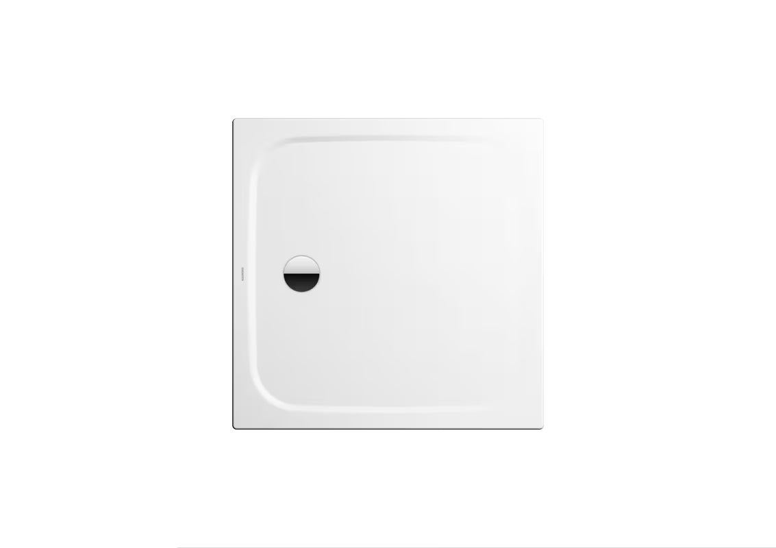 Kvadratna tuš kad Kaldewei Cayonoplan 90x90 cm iz emajliranega jekla v alpsko beli barvi