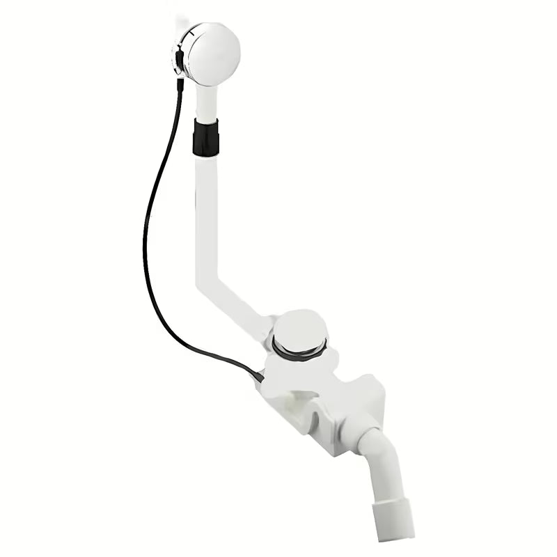 Kaldewei Comfort-Level sifon za kad avtomatik u krom izvedbi, odvodno-preljevna garnitura produžena 725 mm.