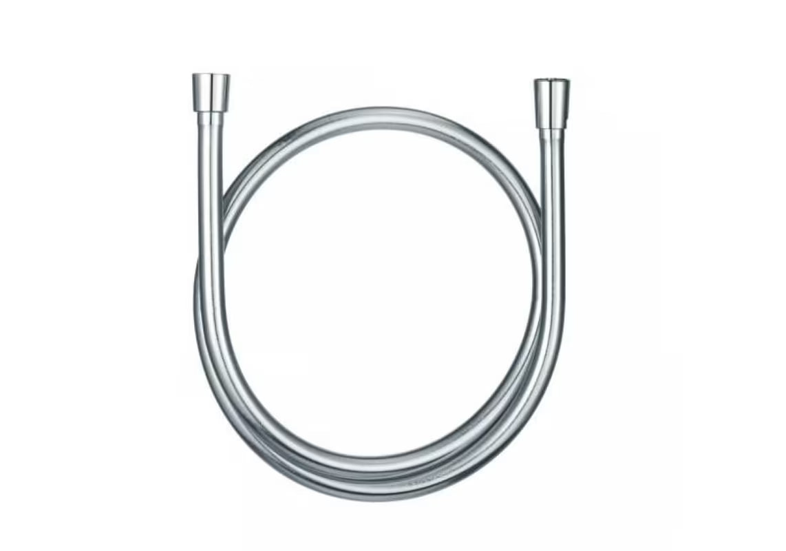 Cev za Tuš Kludi u krom izgledu s duljinom 1250 mm i priključkom G 1/2 x G 1/2.