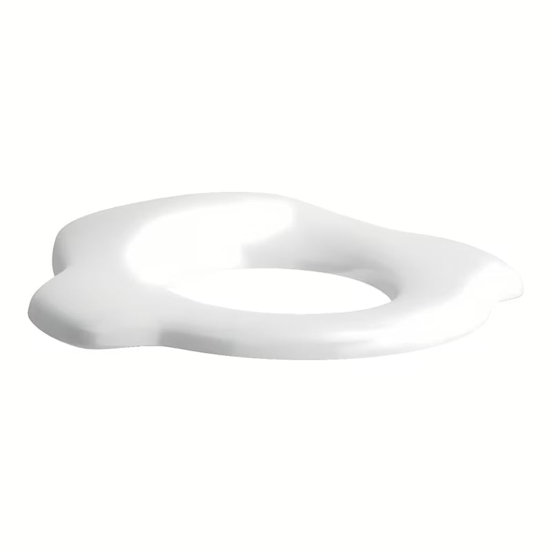 Bel otroški WC deska Laufen Florakids iz duroplasta z mehko Zapiranje Soft Close in EasyLock