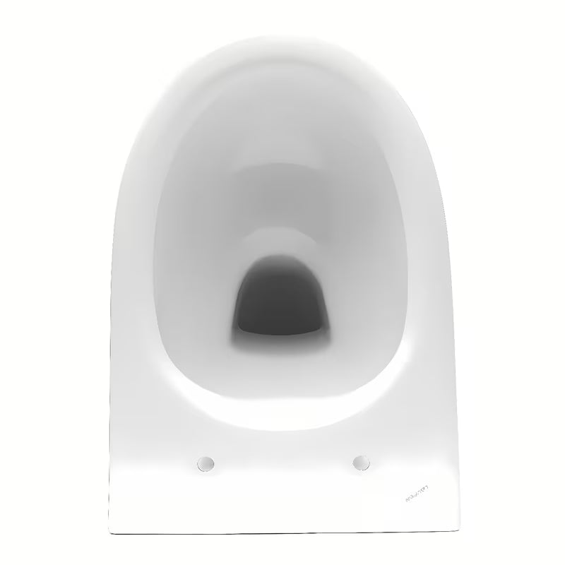 Bel viseča WC školjka Laufen Pro Nordic brez splakovalnega kroga z varčnim splakovanjem 2/4 l