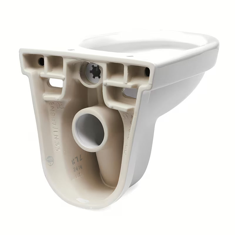 Bijeli viseča WC školjka Laufen Pro Nordic brez splakovalnega kroga sa štedljivim ispiranjem 2/4 l