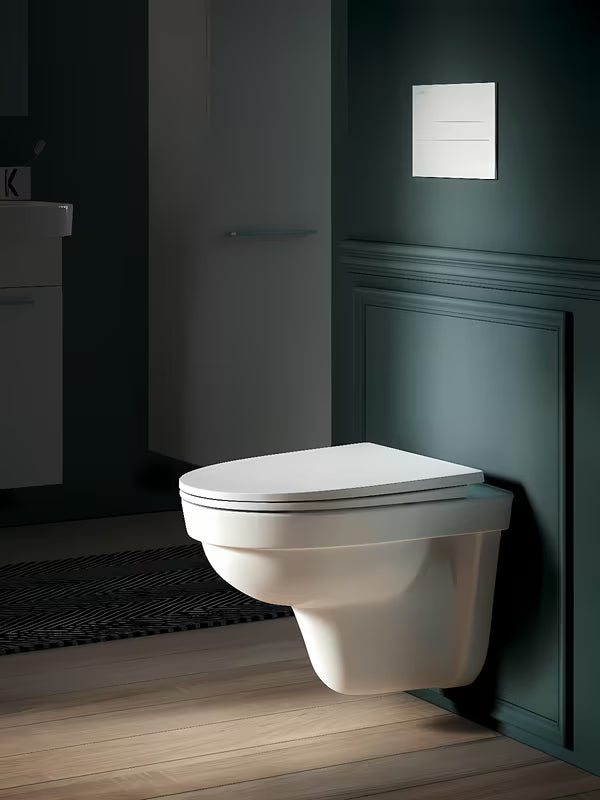 Bijeli viseča WC školjka Laufen Pro Nordic brez splakovalnega kroga sa štedljivim ispiranjem 2/4 l