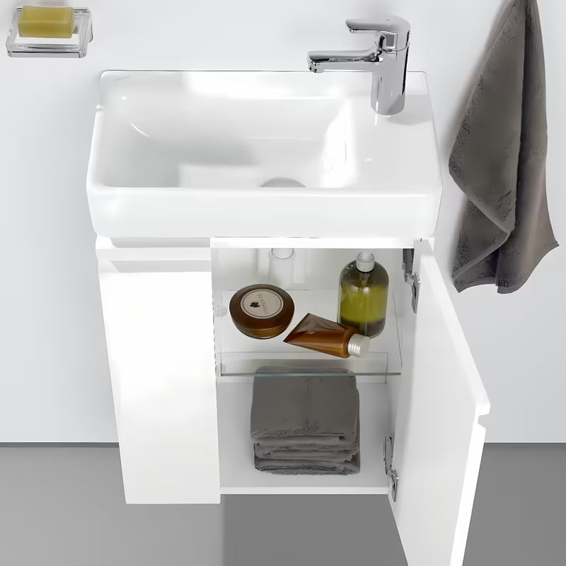 Bijeli keramički umivalnik Laufen Pro S 48x28 cm s otvorom pro slavinu desno