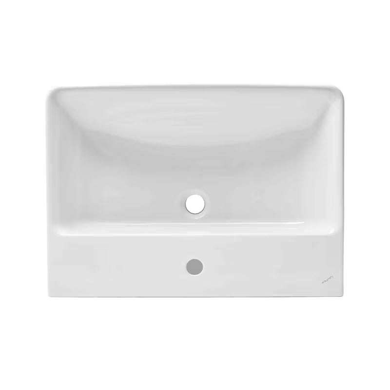 Viseče keramički umivaonik Laufen Pro S bijeli s otvorom pro za slavinu u sredini, 65x46,5 cm.