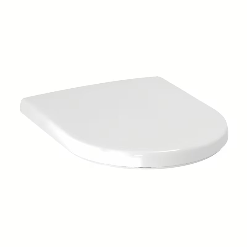 Bijelo WC deska Laufen Pro od duroplasta s tehnologijom mehko Zapiranje Soft Close i šarkama od nehrđajućeg čelika