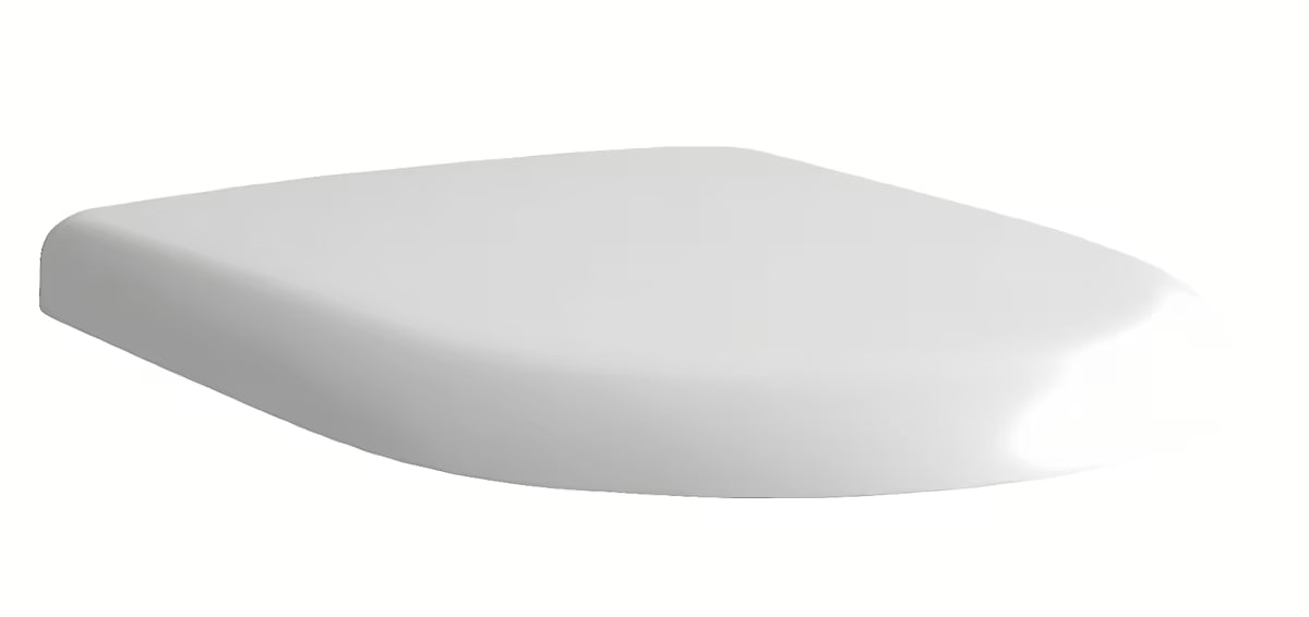 Bijela WC deska Laufen Pro od duroplasta sa sporim spuštanjem mehko Zapiranje Soft Close i šarkama od nehrđajućeg čelika