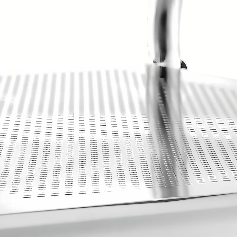 Multi Element Chrome voziček na kolescih s tremi odstranljivimi plastičnimi predali za kopalnico