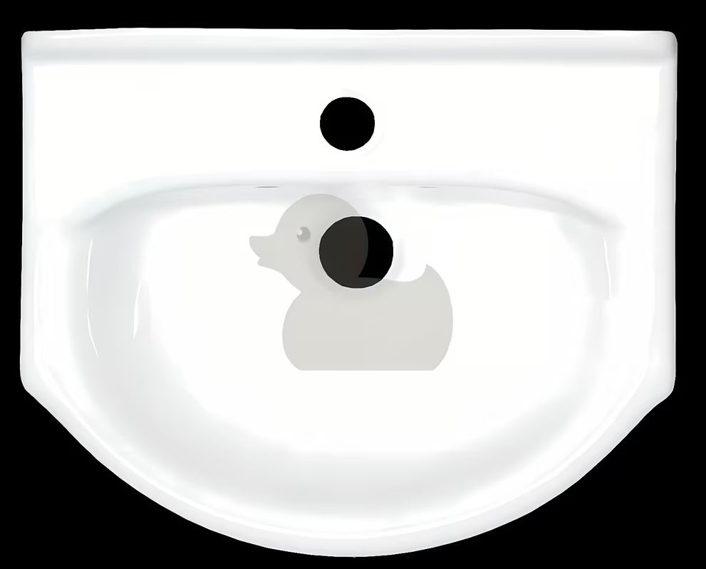 Multi Pro ormarić s keramičkim umivaonikom u bijeloj boji s kromiranim ručkicama