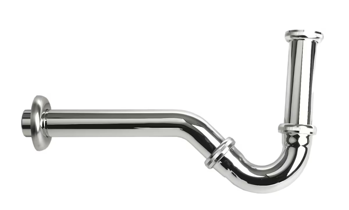 Dizajnerski sifon za bide Multi Chrome s premerom 32 mm pro priklop na odtok