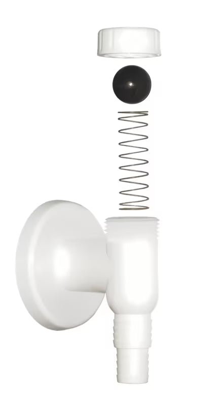 Bijeli vanjski sifon SIKO Multi pro priključak perilice rublja ili posuđa