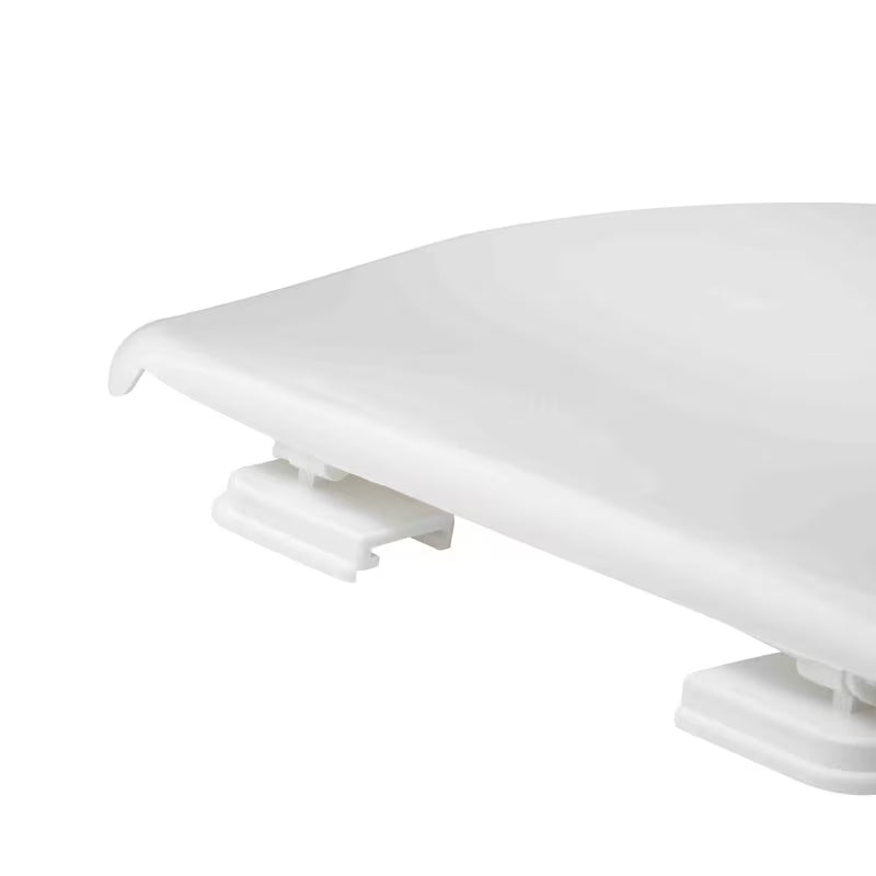 Bijela WC deska Multi Lyra Plus od termoplasta s plastičnim šarkama i skrivenim pričvršćenjem