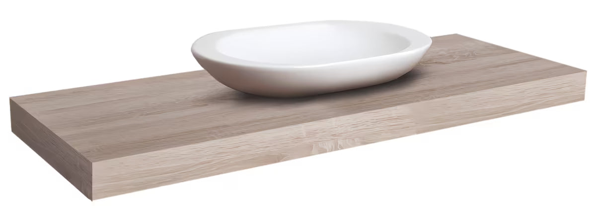 Pult za umivalnik Naturel Dolce 70 x 50 x 8 cm u dekoru hrasta bardolino