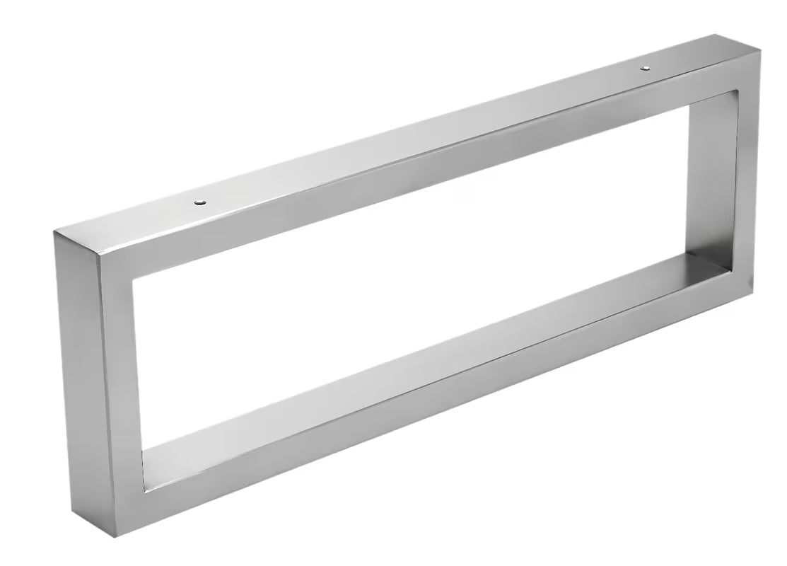 Inox konzola Naturel Dolce u izvedbi Supersteel pro za zidnu montažu ploče s umivaonikom.