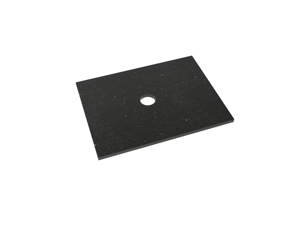 Sijajna pokrivna plošča Naturel Gobi v barvi gobi black iz tehničnega kamna Technistone
