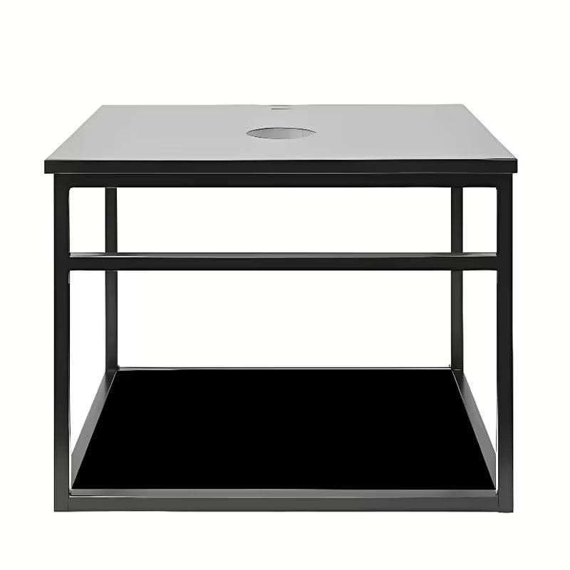 Viseča kopalniška omarica Naturel Industrial s granitnom pokrovnom pločom i policom u industrijskom dizajnu