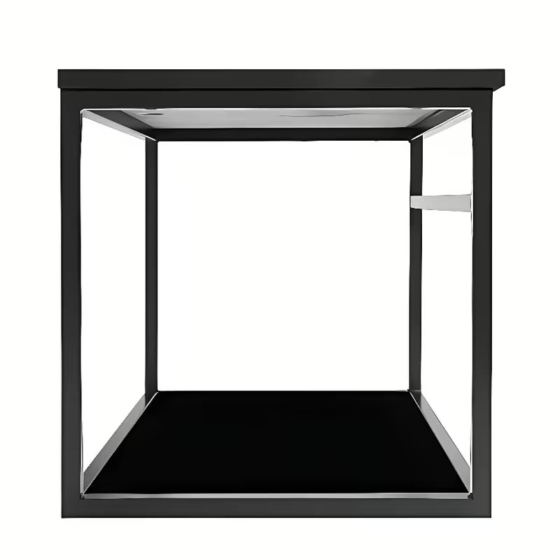 Viseča kopalniška omarica Naturel Industrial s granitnom pokrovnom pločom i policom u industrijskom dizajnu