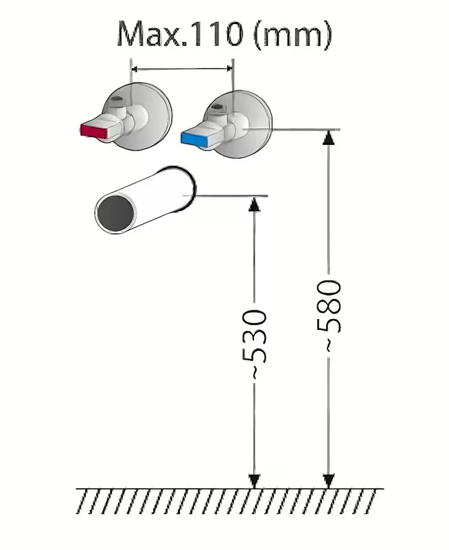 Bijeli sjajni omarica z umivalnikom Naturel Verona s velikom ladicom i umivaonikom od lijevanog mramora.