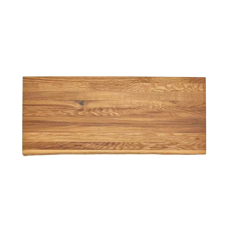 Masivna hrastova pult za umivalnik Naturel Wood v mat transparentni oljeni izvedbi