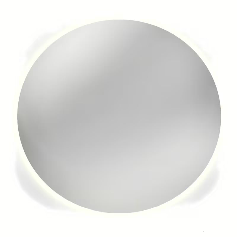 Okroglo LED ogledalo Naturel 60x60 cm za kopalnico z zaščito IP44 in hladno belo svetlobo 6000 K